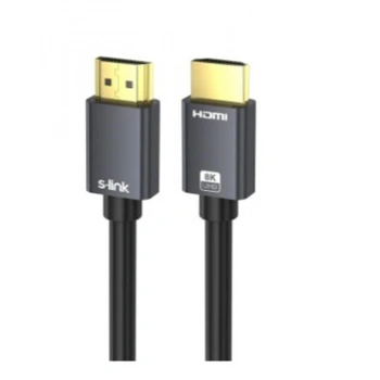 S-link SL-HM8K05 HDMI TO HDMI 5m v2.1 8K60 HZ 4K 120HZ Kablo