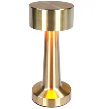 S-link SL-M9066 Aurora 1800mAh Batarya 60 Lümen Gold 3 Renk Işıklı Dokunmatik Dekoratif Masa Lambası