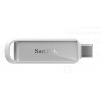Sandisk SDIXS0N-256G-GN6NE 256GB Phone Drive with USB-C-128GB (Arctic White) Flash Bellek