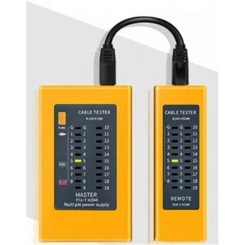 Sline HT203 HDMI Kablo Test Cihazı +RJ45 Test Cihazı
