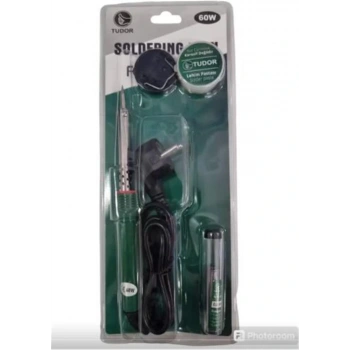 TUDOR SOLDERING IRON KALEM HAVYA SETİ 60W  HB-S026