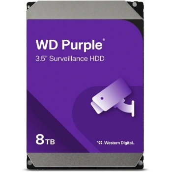 Wd 8Tb Purple WD85PURZ 5400RPM 256MB 7x24 Güvenlik Harddisk (Resmi Distribitör Ürünü)