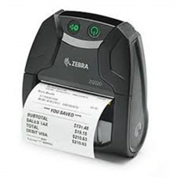 Zebra ZQ320 Mobil Etiket ve Fiş Yazıcı Bluetooth 3 203 Dpı IP54. (iMZ320 Yerine) Şarj Kablosu Dahil