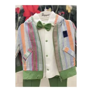 Erkek Çocuk Kapşunlu 3Lü Takım