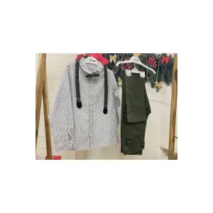 Laciver Salopetli Erker 2li takım