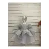 Kırık Beyaz Kız Çocuk Elbisesi