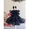 Lacivert Taşlı Kız Çocuk Abiye