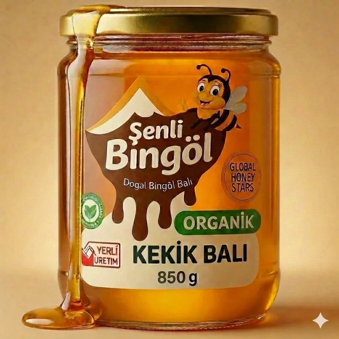 ORGANİK (850GR) KEKİK BAL