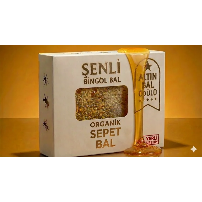 ORGANİK SEPET(1.5KG) BAL
