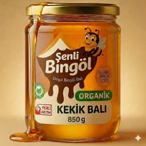 ORGANİK (850GR) KEKİK BAL