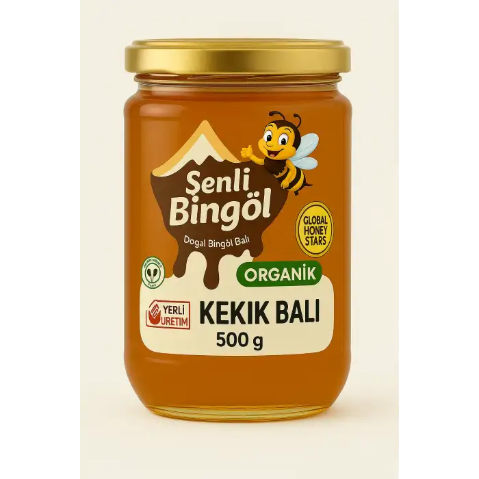 ORGANİK (500GR) KEKİK BAL