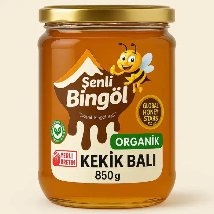 ORGANİK (850GR) KEKİK BAL