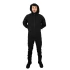Softshell Siyah Su Ve Rüzgar Geçirmez İçi Polarlı Takım (Mont + Pantolon)