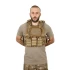 Tan Renk Hücum Yeleği Cordura Kumaş 4 Kilit (Hızlı Serbest Bırakma Sistemli)