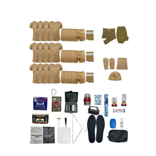 Astüm 12li Herşey Dahil Kışlık Yeni Bedelli Asker Malzeme Paketi