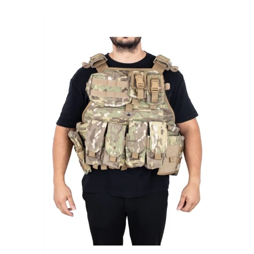 Astüm Balistik Hücum Yeleği Ekstra Plakalı