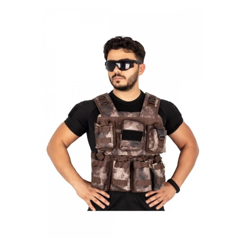 Astüm Özel Harekat Hücum Yeleği Kamuflaj Özel Harekat Hücum Yeleği