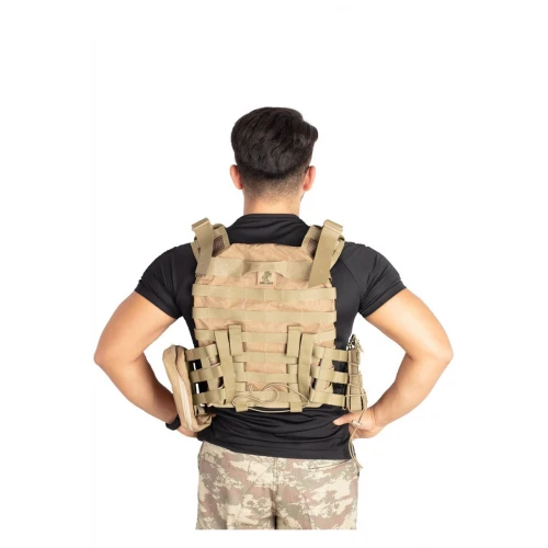 Astüm Tam Donanımlı Hücum Yeleği Çöl