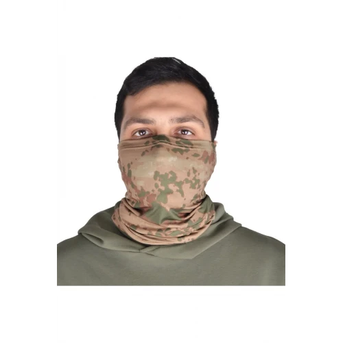 Astüm Kamuflaj Desenli Mikrofiber Boyunluk