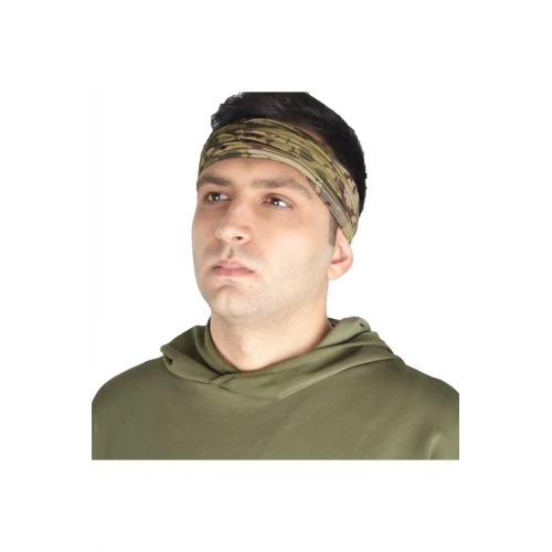 Astüm Kamuflaj Desenli Fonksiyonel Boyunluk