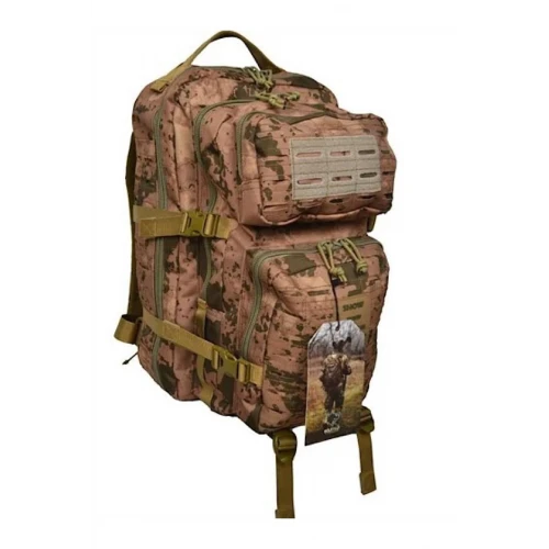 Astüm Lazer Kesim 45 Litre Jandarma Kamuflaj Sırt Çantası