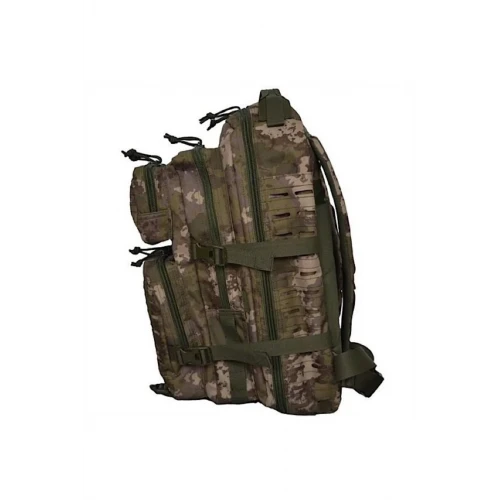 Astüm Lazer Kesim 45 Litre Askeri Kamuflaj Desenli Sırt Çantası
