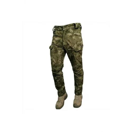 Astüm Askeri Kamuflaj Desenli Softshell Pantolon