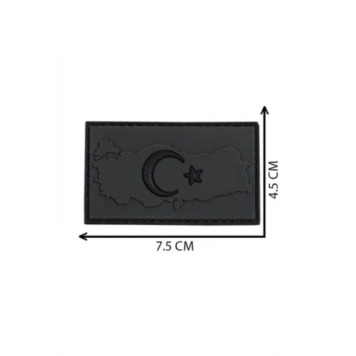 Astüm 3D Silikon Bayrak Kabartmalı Kol Arması (gwkbyk08)