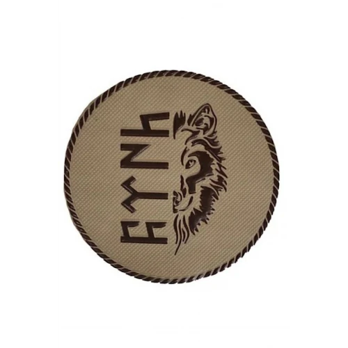 Astüm Türk Yazılı, Kurt Logolu Patch, Askeri Cırtlı Peç