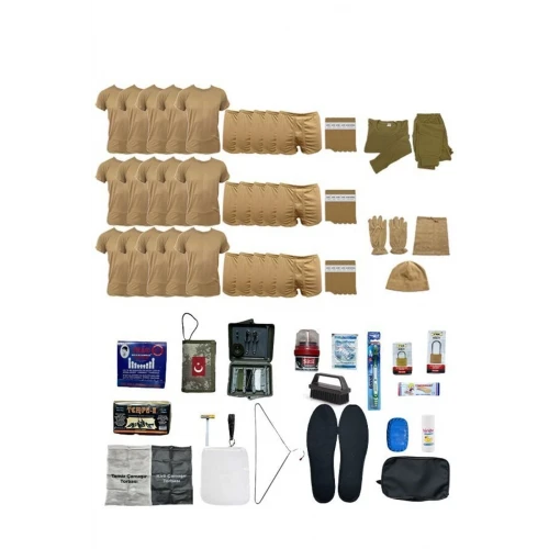 Astüm 15li Herşey Dahil Kışlık Yeni Bedelli Asker Malzeme Paketi