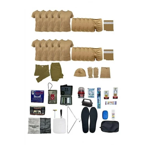 Astüm 10lu Herşey Dahil Kışlık Yeni Bedelli Asker Malzeme Paketi