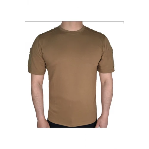 Astüm Dalga Desenli Kısa Kollu Taktik Tişört