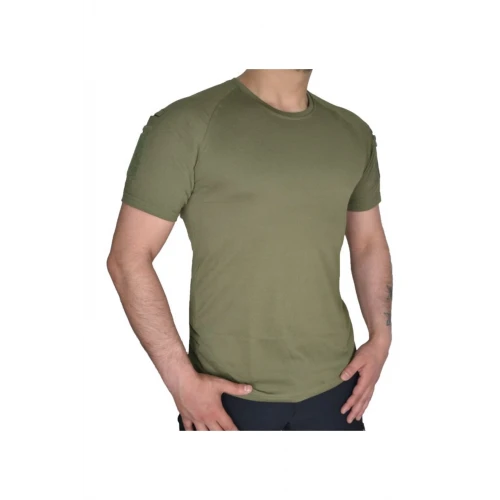 Astüm Belderan Kısa Kollu Taktik Tişört Haki