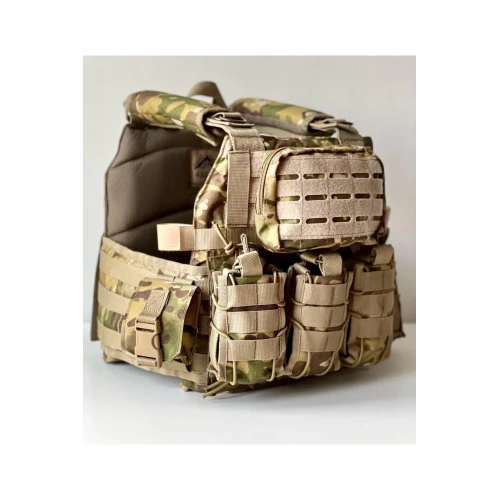 Astüm Hücum Yeleği (Hızlı Serbest Bırakma Sistemli) Multicam