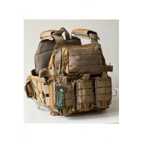 Astüm Hücum Yeleği (hızlı Serbest Bırakma Sistemli) Tan Renk