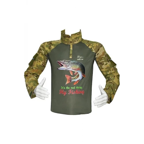 Astüm Avcı Kamuflaj Combat Tişört Balıkçı Kombat