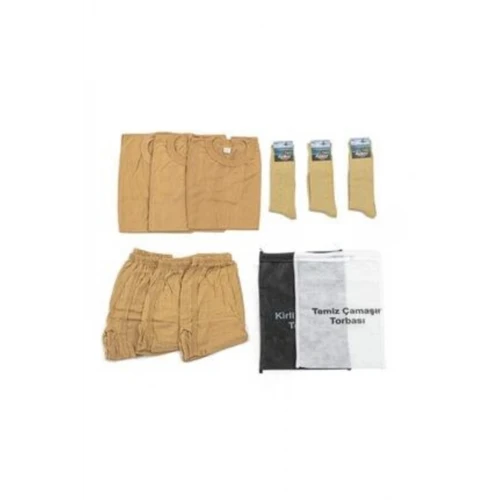 Astüm Erkek Bedelli Askerlik Giyim Paketi 3 Lü Set