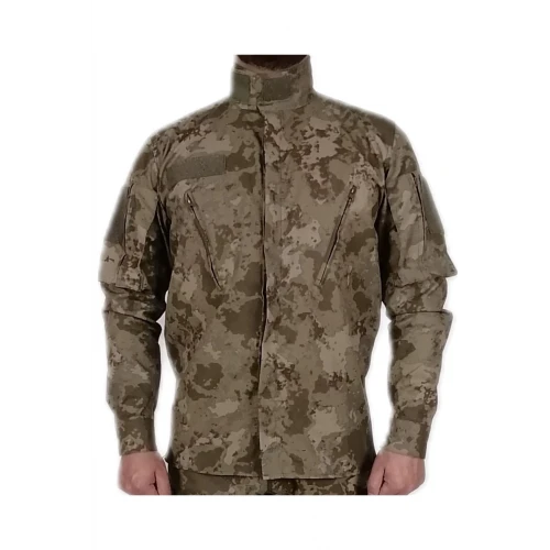 Astüm Yeni Tip Askeri Kamuflaj Uzun Kollu Gömlek Kışlık