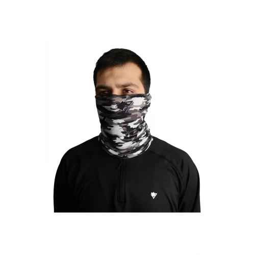 Astüm Wolftrap Çok Amaçlı Kullanılabilen Boyunluk Buff Dijital Gri