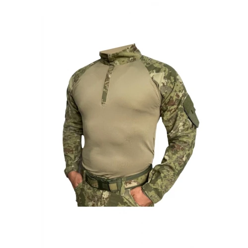 Astüm Wolftrap Askeri Kamuflaj Operasyon Tişörtü