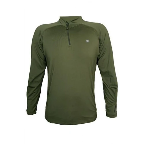 Astüm Uzun Kollu Taktik Operasyon Tişörtü Haki