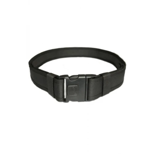 Astüm Unisex Siyah Askeri Kemer