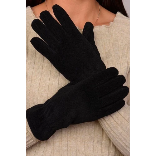 Astüm Kadın Siyah Polar Eldiven