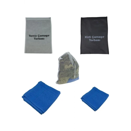 Astüm Acemi Ve Bedelli Asker Malzemesi El Yüz Banyo Havlusu 5 Parça Set