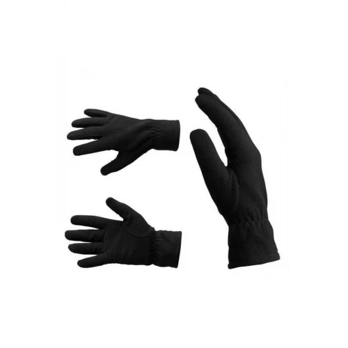 Astüm Unisex Siyah Termal Kışlık Polar Eldiven