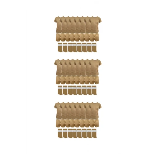 Astüm Acemi Ve Bedelli Askeri Çamaşır 24lü Set