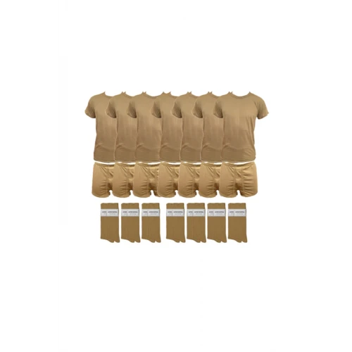 Astüm Acemi Ve Bedelli Askeri Çamaşır 7li Set