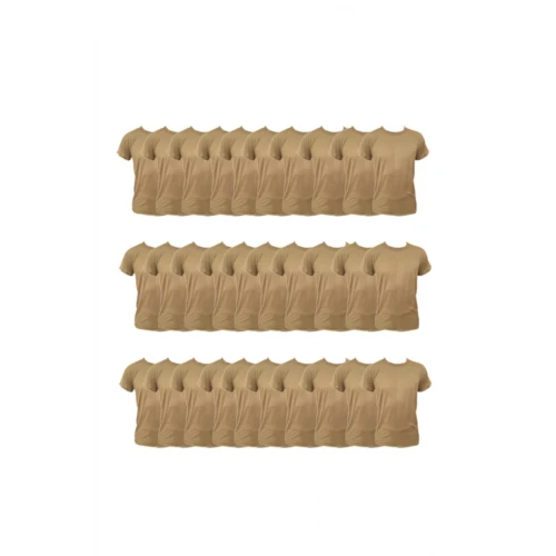 Astüm 30lu Askeri Yarım Kol Fanila Haki Renk