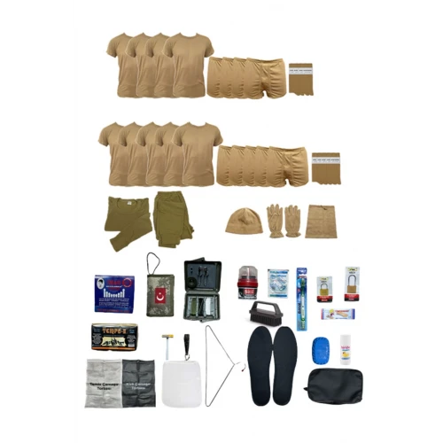 Astüm 9 Lu Herşey Dahil Kışlık Yeni Bedelli Asker Malzeme Paketi