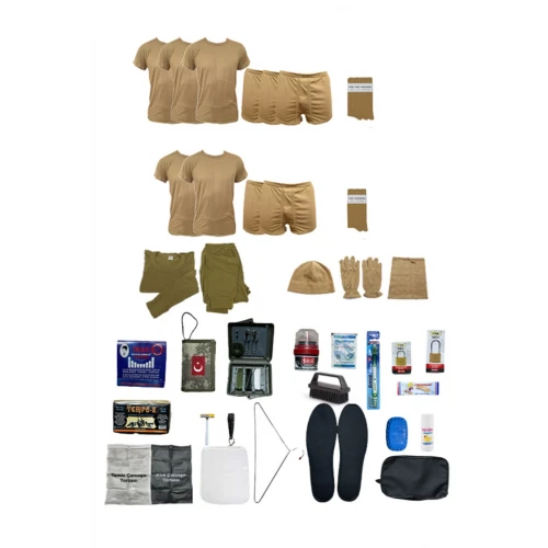 Astüm 5li Herşey Dahil Kışlık Yeni Bedelli Asker Malzeme Paketi